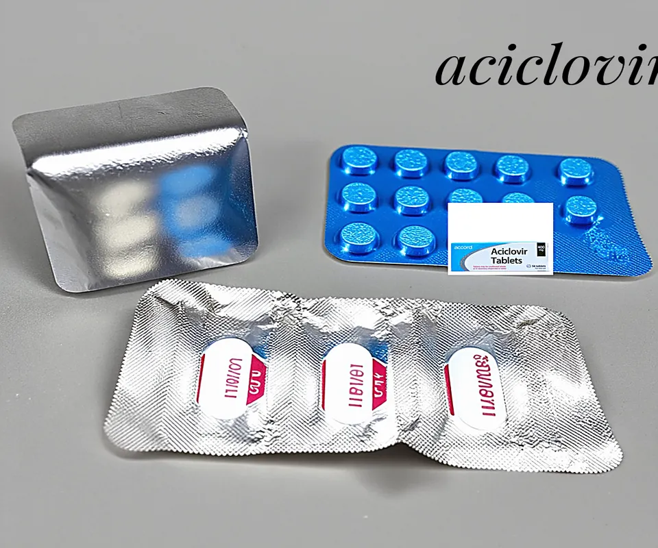 Precio aciclovir comprimidos españa